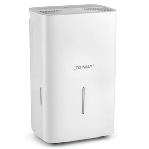 65 Pints Dehumidifier with 24H Timer and LED Display-White