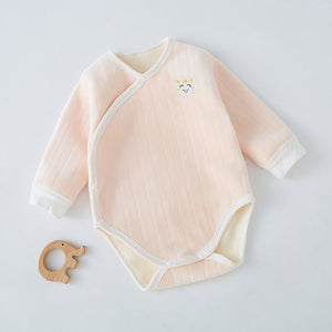 Newborn Fleece-Lined Romper Onesie Pajamas