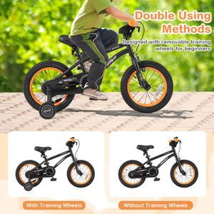 14-Inch Kids Bike Sport Bicycle for 3-5 Years Old with Adjustable Seat-14 inches