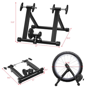 Portable Folding Steel Bicycle Indoor Exercise Training Stand