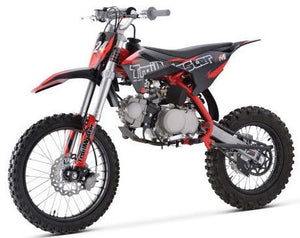 TrailMaster TM24 125cc Dirt Bike 4-Speed Semi Auto (17/14), Ages 12 and up