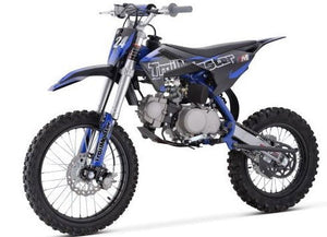 TrailMaster TM24 125cc Dirt Bike 4-Speed Semi Auto (17/14), Ages 12 and up