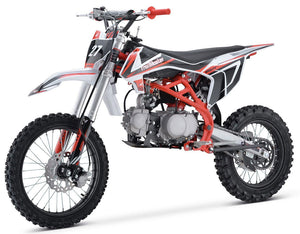 TrailMaster TM27 125cc Large Frame, Dirt Bike 4-Speed Manual (17/14), Ages 12 and up