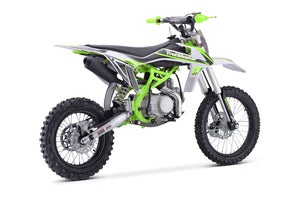 TrailMaster TM29 125cc Dirt Bike, Large Frame, 4-Speed Manual, with Electric Start (17/14), Ages 12 and up