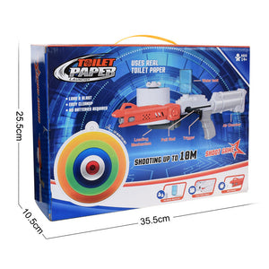 Children's Toilet Paper Launcher Plastic Toy