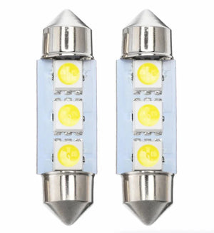 14Pcs T10 36mm LED Interior Car Accessories Kit Map Dome License Plate Lights