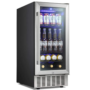 15 Inch Built-in Mini Fridge Beverage Refrigerator W5174C