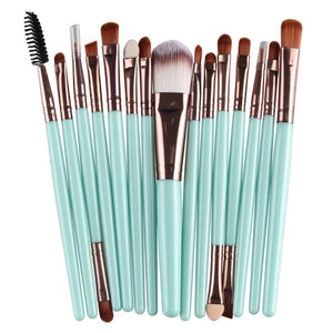 15 Pieces Makeup Brush Set