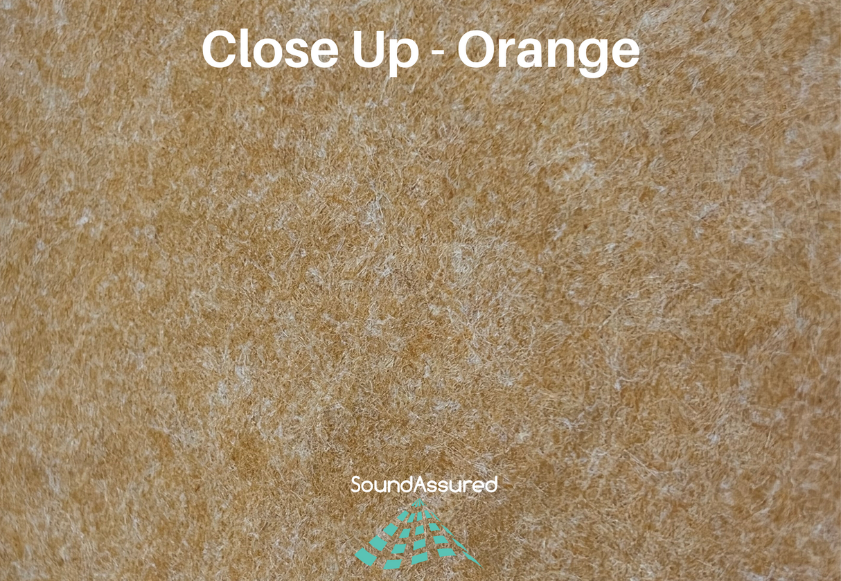 Hexagon Polyester Acoustic Panels - 12 Pack | Eco-Friendly Sound Absorption | Easy Peel & Stick Installation