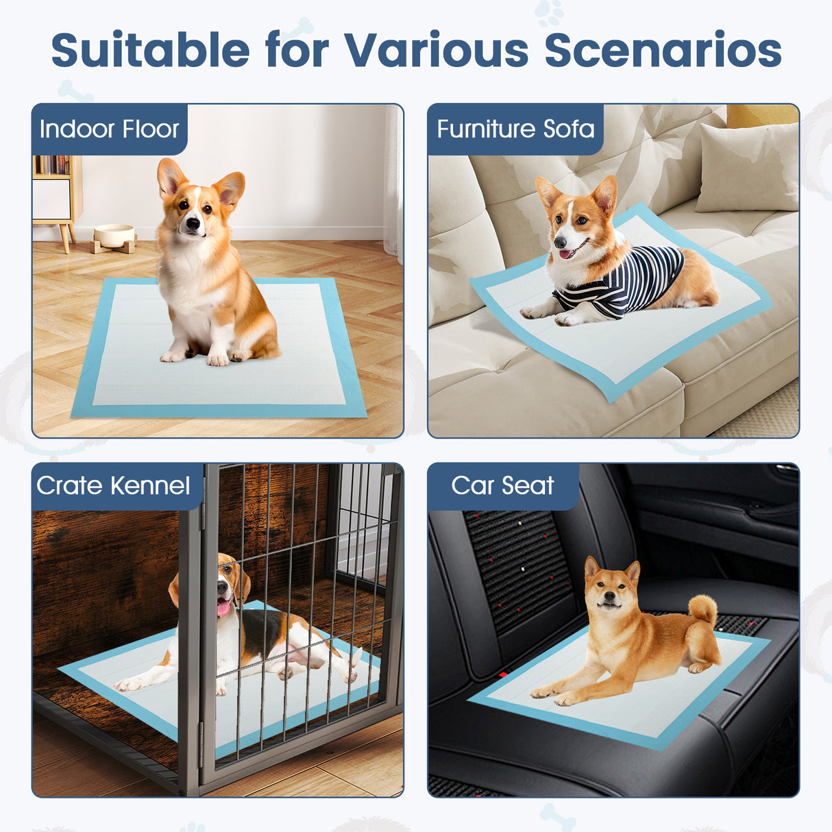 150 pieces 30 x 30 Inch Pet Wee Pee Piddle Pad