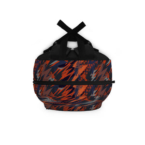 Kids Abstract Shapes Multi Color Backpack