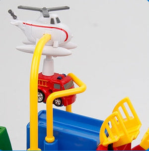 Console track toy
