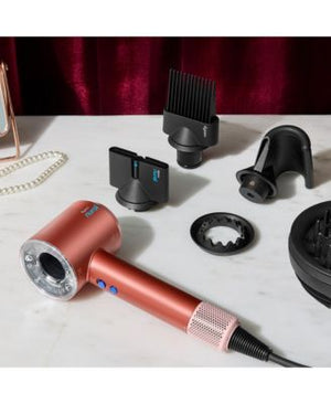 DYSON HAIR DRYER SUPERSONIC NURAL-STRAWBERRY BRONZE/BLUSH PINK