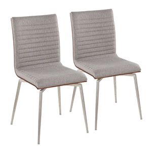 Mason - Contemporary Dining Chair (Set of 2) With Swivel by Couch.com