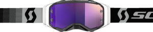 SCOTT Prospect Goggle - Premium Black/White - Purple Chrome 272821-7702281