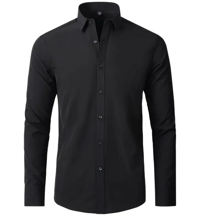 Men's Wrinkle-Free Elastic Business Shirt