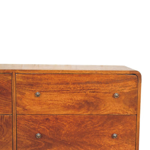 Large Curved Chest - Chestnut by Couch.com