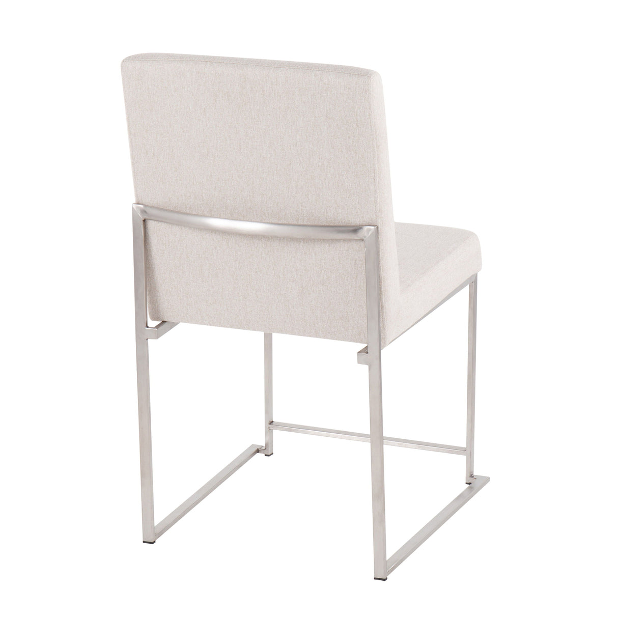 Fuji - Contemporary High Back Dining Chair, Modern Elegance (Set of 2) by Couch.com