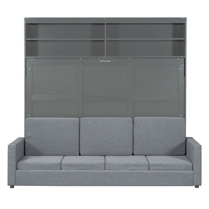 Murphy Wall Bed With Sofa by Couch.com