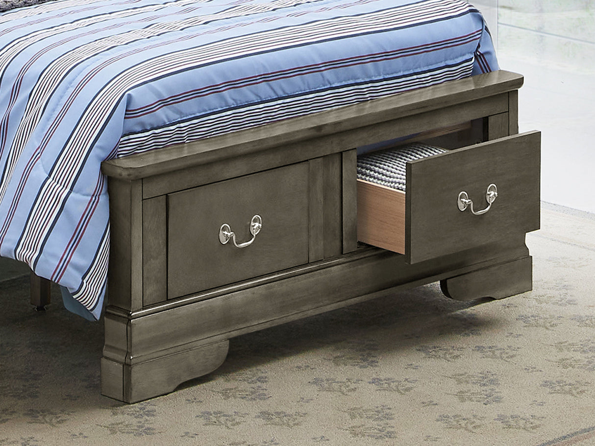 Louis Phillipe - Storage Bed by Couch.com