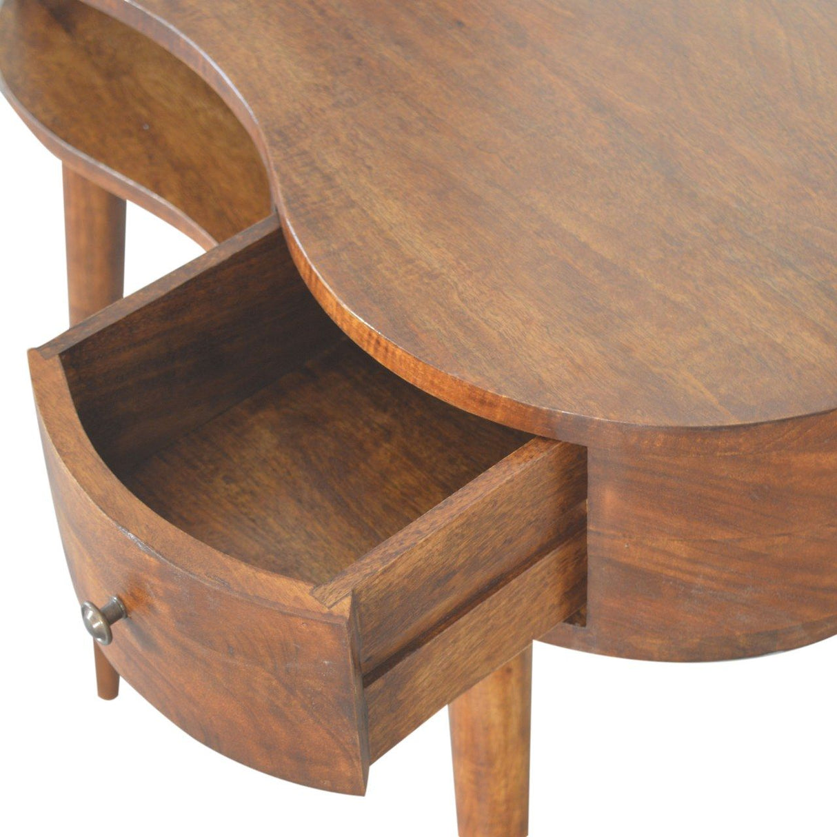 Rounded Writing Desk - Chestnut by Couch.com