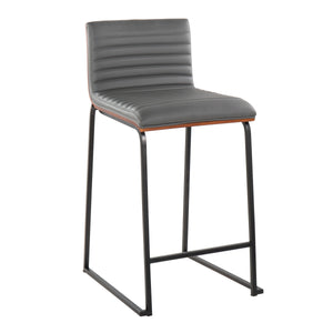 Mason Mara - Contemporary Fixed Height Quality Counter Stool (Set of 2) by Couch.com