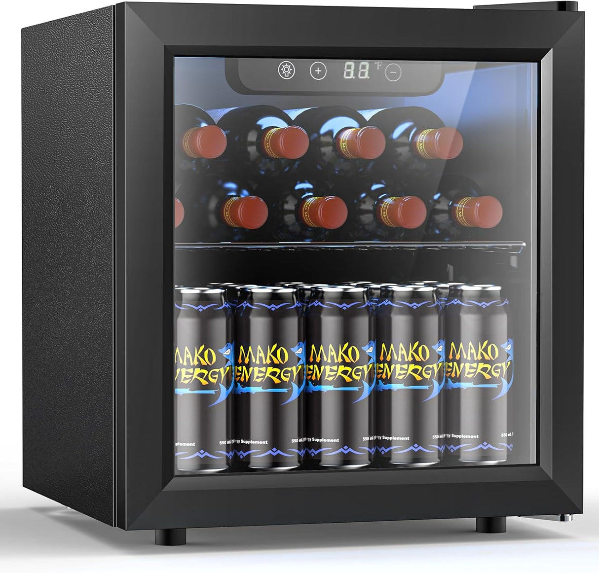 1.6 Cu.ft Mini Beverage Refrigerator and Cooler W5836H