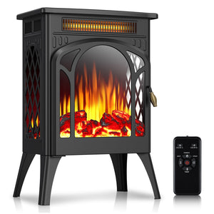 16" Free Standing Electric Fireplace Stove S180