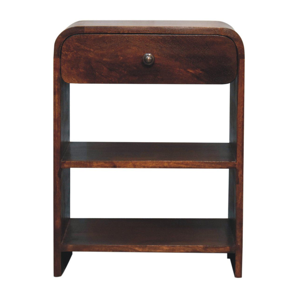 Aspen - Open Bedside Table - Dark Brown by Couch.com