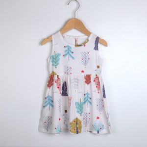 Women's Cotton Silk Beach Princess Dress