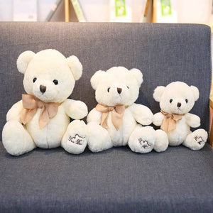 Cute Teddy Bear Plush Toy Hug Bear Doll Butterfly Bow Tie Bear Doll Ragdoll Girl Birthday Gift
