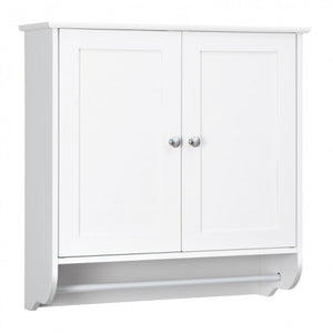 Laundry Room Bundle: Wooden Cabinet Wall-Mounted Bathroom Storage  Clothe Dryer  Laundry Basket