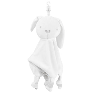 Cartoon Soft Soothing Towel Baby Animal Handkerchief With Ringing Paper