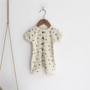 Printed Triangle Romper Baby Romper Bag Fart Clothes