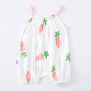Baby Sling Bag Fart Clothing Baby Sleeveless One-piece