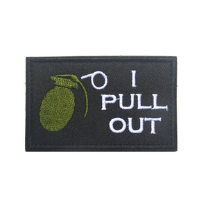 3D embroidery patch tactical military patch sticker