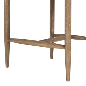 Couch.com Artemis Mixed Material Upholstered Counter Stool Warm White, Durable Design, Modern Style, Fabric Construction, White Finish by Couch.com