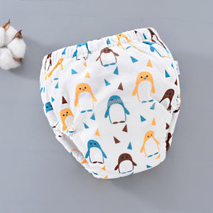Baby washable 6-layer gauze training pants