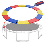 16 Feet Trampoline Pad Replacement Safety Pad with Fixing Straps (Multicolor)
