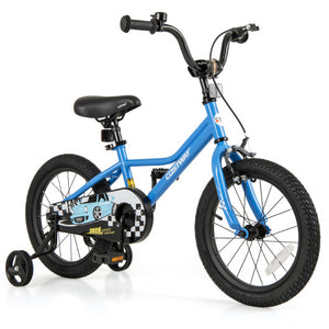 16 Inch Kids Bike with Removable Training Wheels for Aged 4-7 Years Old