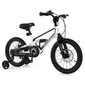 16 Inch Kids Bike Magnesium Alloy Bicycle Adjustable for Aged 4 to 7-16 inches