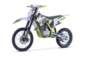 TrailMaster TM31 250cc Dirt Bike 5-Speed Manual Dual Disc Brakes, Electric Start with Kick backup (19/16)