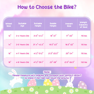 16 Inches Girls Bike with Front Bag and Streamers for 4-7 Years Purple