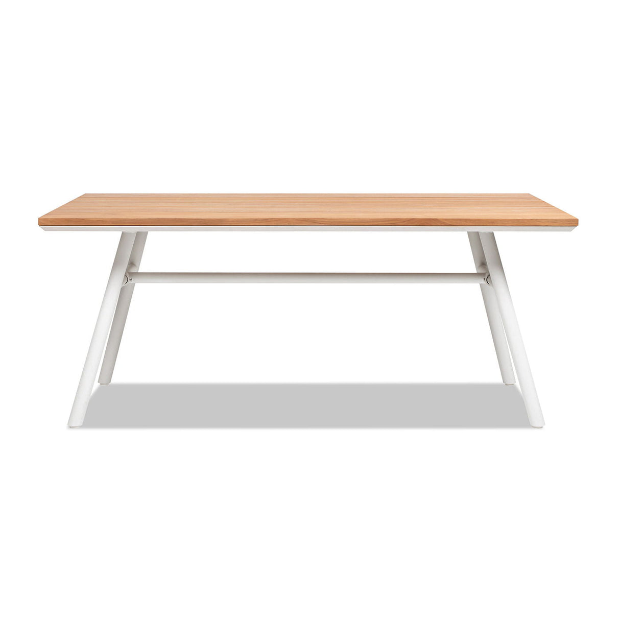 Maiden - 6 Seater Patio Dining Table - Natural Teak by Couch.com