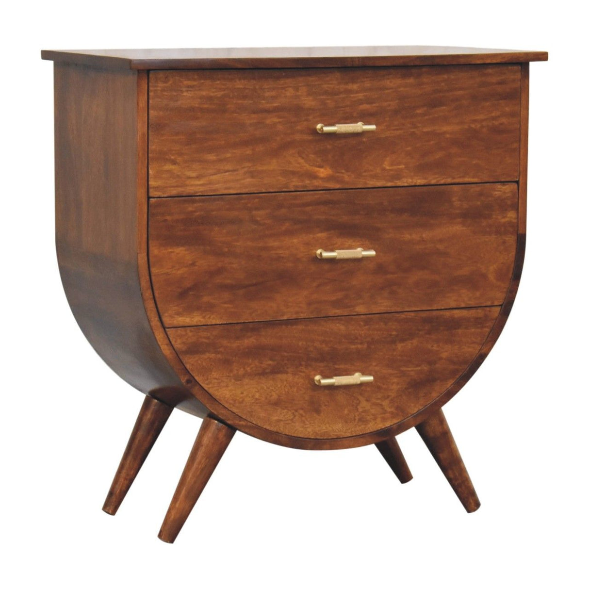 Agra - Bedside Table - Chestnut by Couch.com
