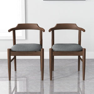 Leon - Mid-Century Modern Dining Chair (Set of 2) by Couch.com