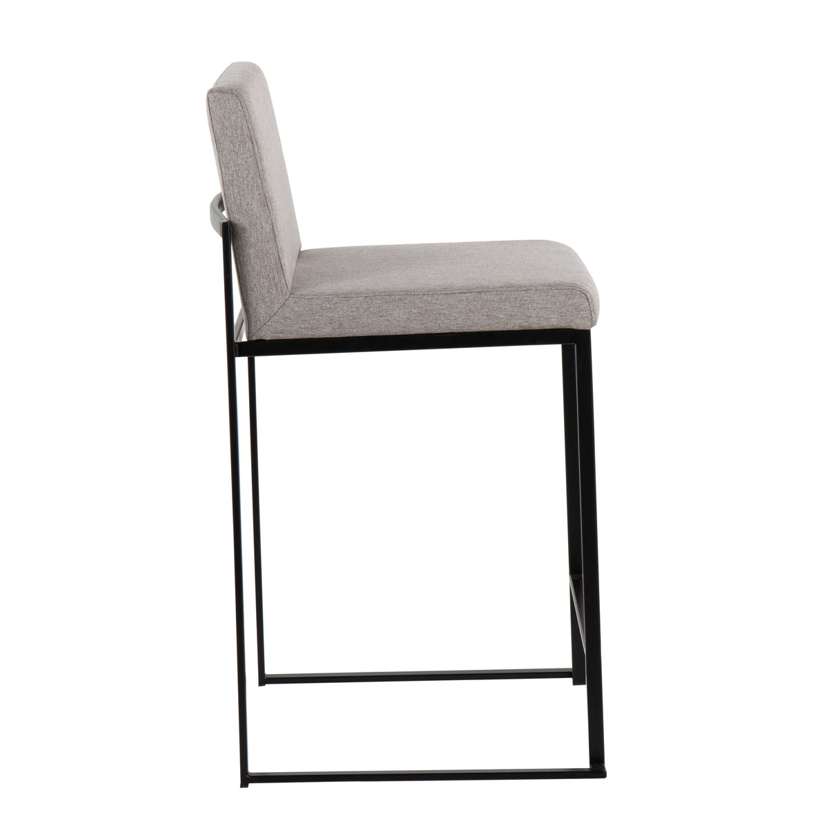 Fuji - Contemporary Modern Elegance, High Back Counter Stool by Couch.com