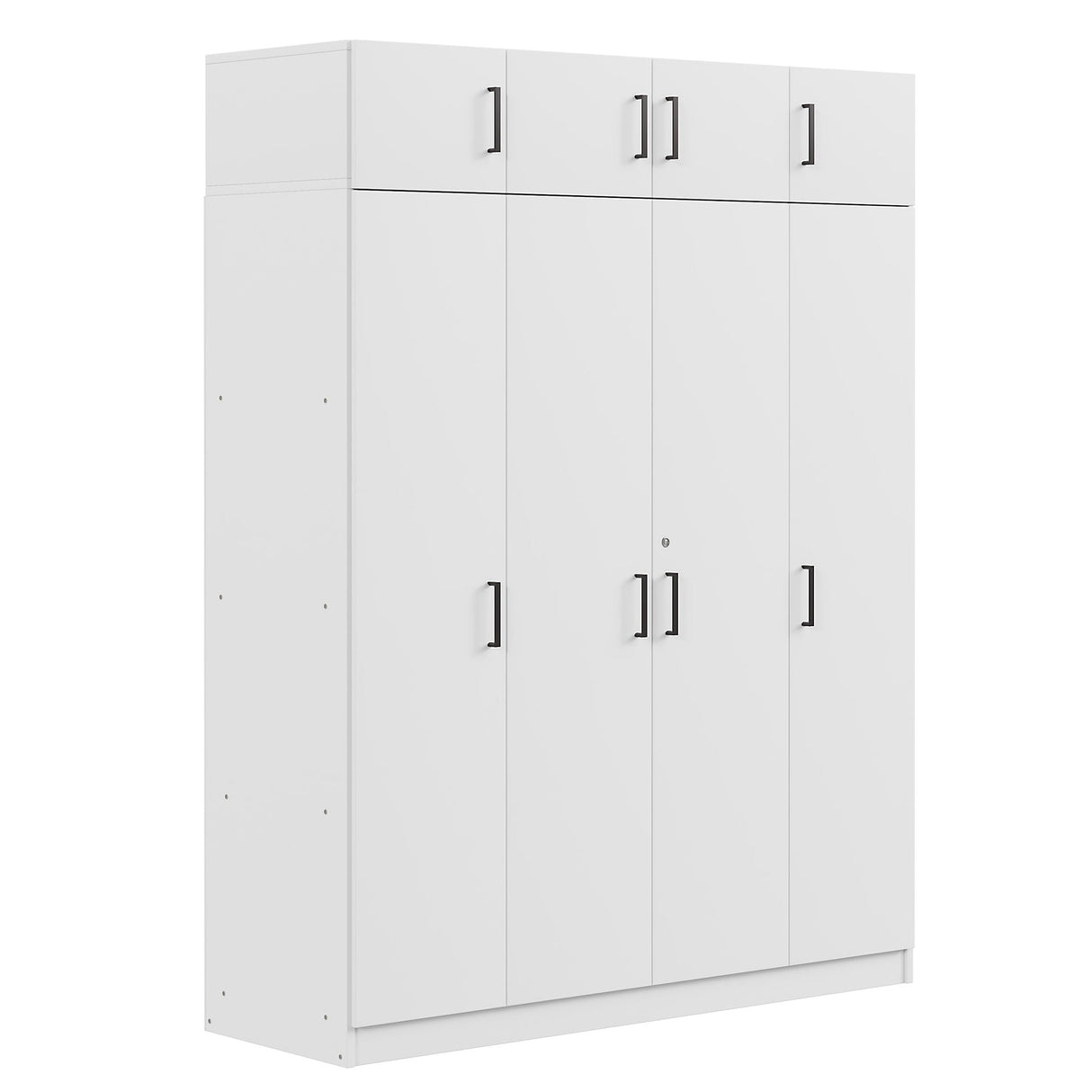 Contemporary 4 Door Wardrobe With 1 Drawer And Top Cabinet by Couch.com