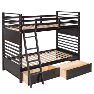 Bunk Bed With 2 Drawers by Couch.com