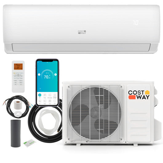 17000 BTU 208/230V Mini Split Air Conditioner and Heater Pump System